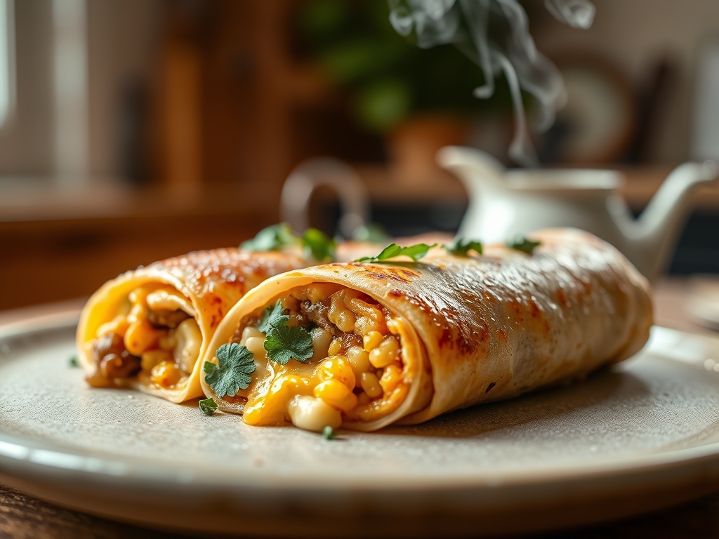 Freezer Breakfast Burritos