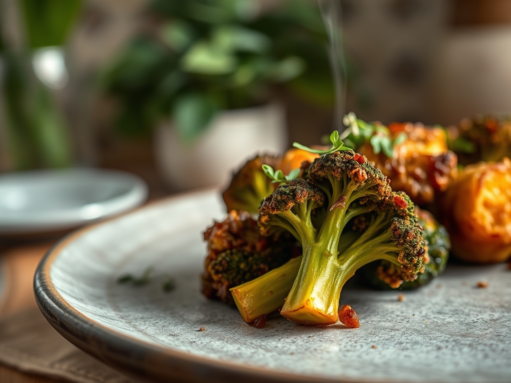 Oven Roasted Broccoli