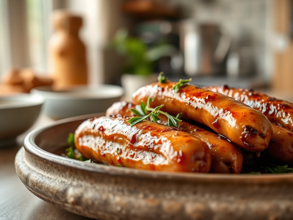 Oven Roasted Sausages