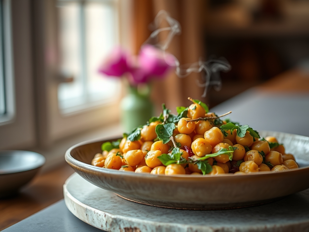 Prepped Chickpea Salad