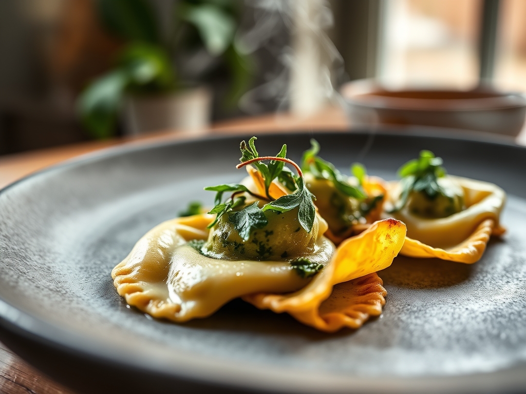 Quick Pesto Tortellini