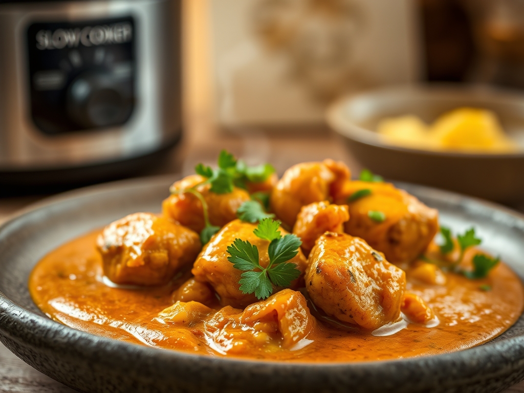 Slow Cooker Chicken Curry
