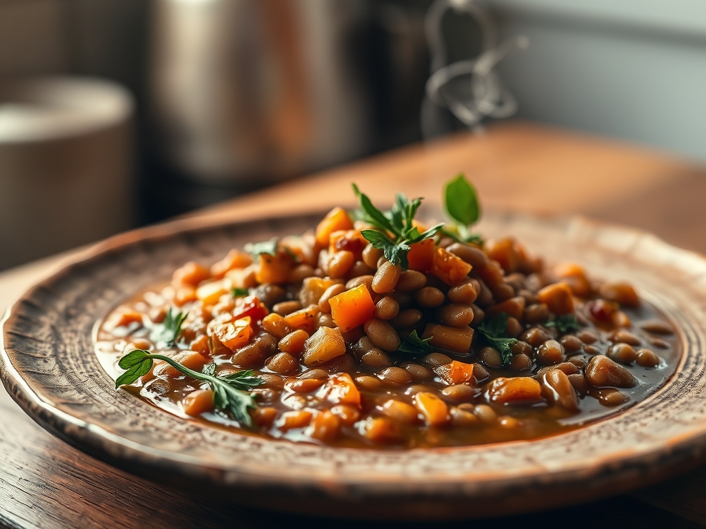 Slow Cooker Lentil Soup