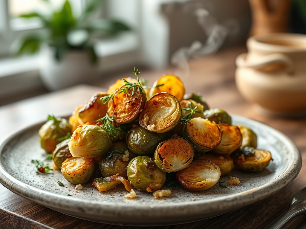 Air Fryer Brussels Sprouts