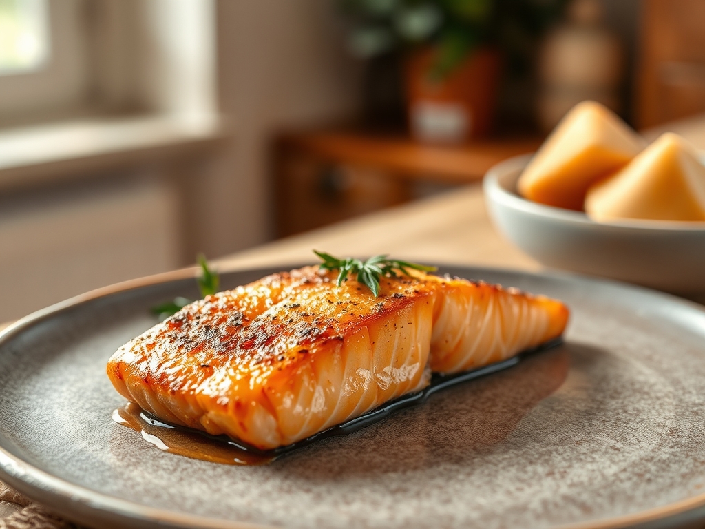 Air Fryer Salmon Fillet