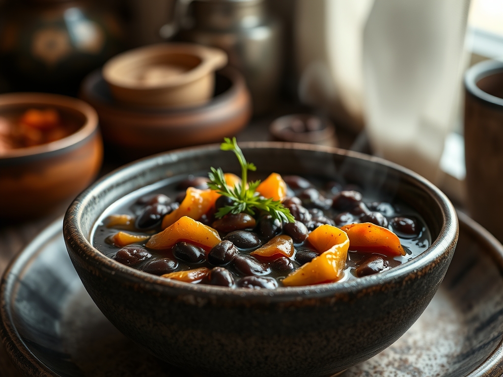 Pantry Black Bean Soup